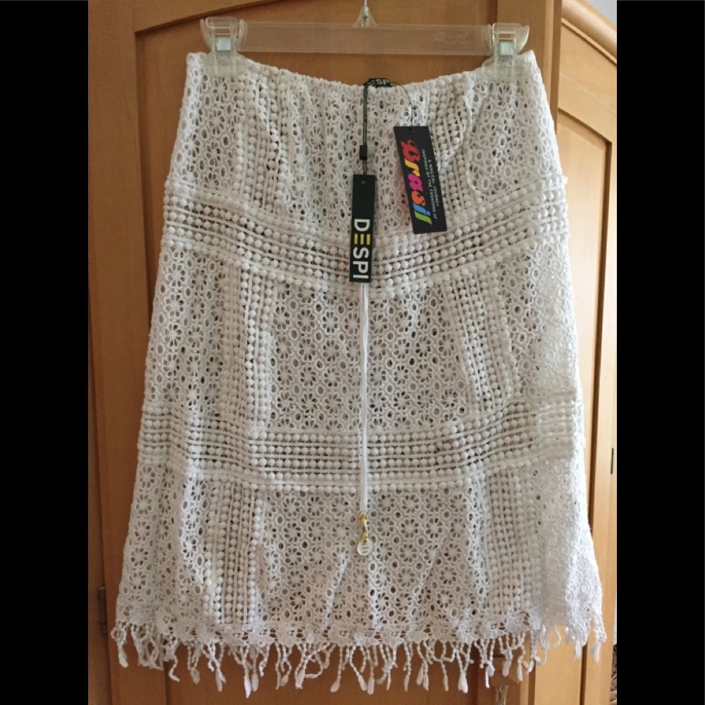 Crotchet beach skirt